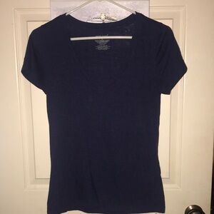 Wet Seal Medium Navy Blue T-Shirt